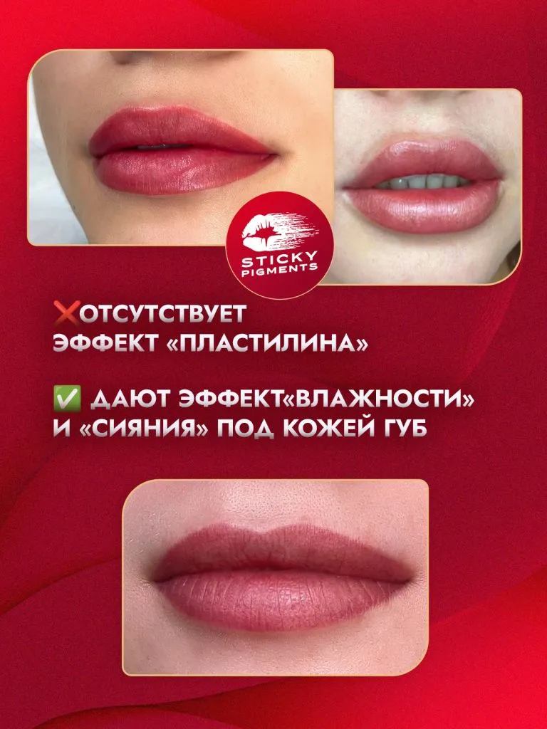 Sticky Pigments для губ #2003 Рубин